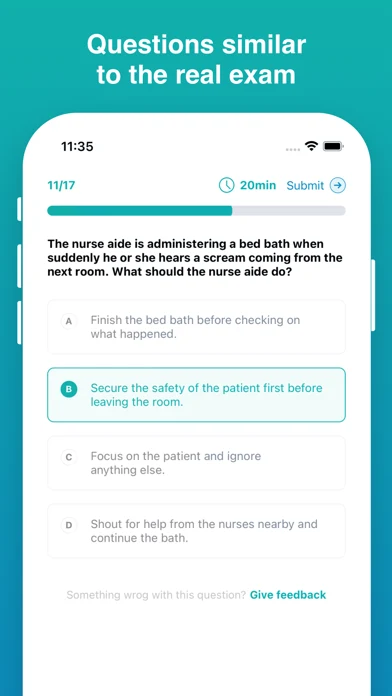 Cna Prep Exam — 2